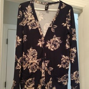 Floral cardigan